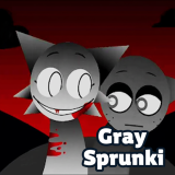 Gray Sprunki Game Create Unique Beats Online Free