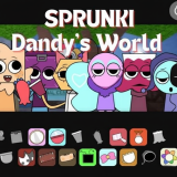 Sprunki: Dandy's World – Adventure & Fun Online Game